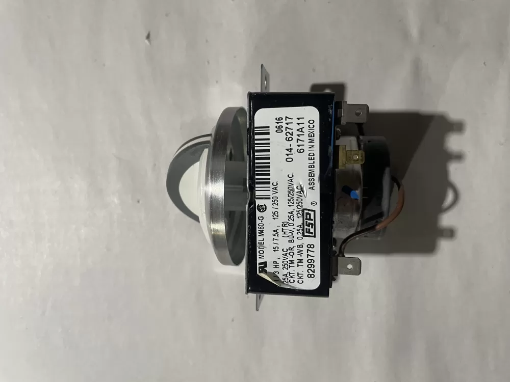 Whirlpool Kenmore Inglis Estate Amana WP8299778 AP6012586 8299778 909729 PS11745796 Washer Timer