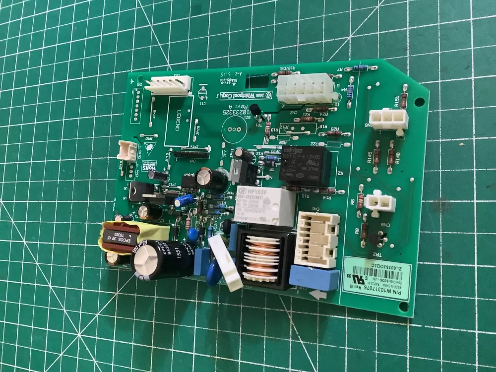 Whirlpool  KitchenAid  Kenmore  Jenn-Air AP6019378 W10205552 W10268635 W10317076 WPW10317076 PS11752684 Refrigerator Control Board