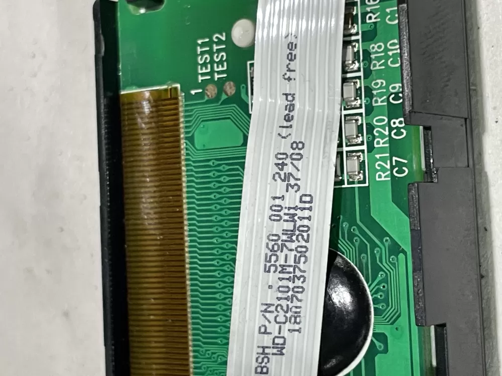 Bosch WD-C2101M Washer Display Module Control Board AZ149159 | Wm800