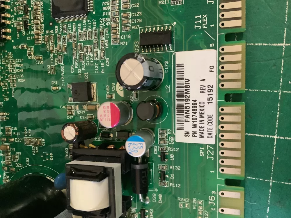 Whirlpool W10693600 W11032117 Washer Control Board AZ201845 | NR363