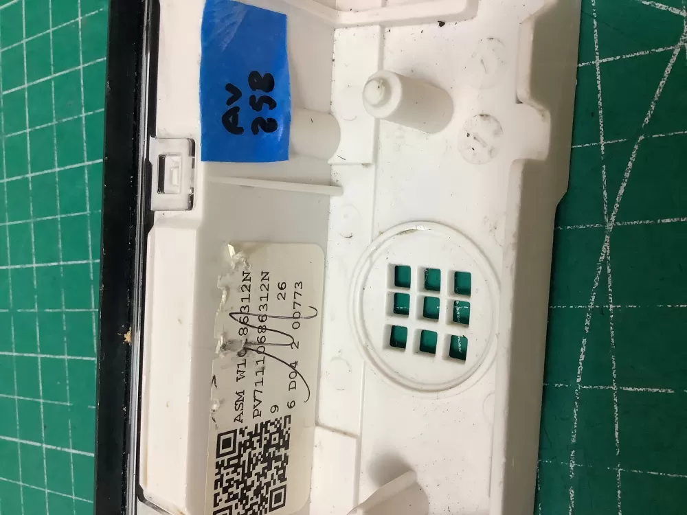 KitchenAid W10686312N Dishwasher Display Control Panel AZ226796 | ARV258