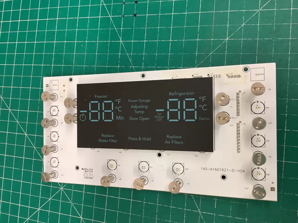 A15685601 Frigidaire Refrigerator Control Panel