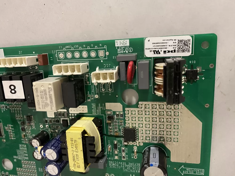 GE 239D5328G101 WR55X11124 Refrigerator Control Board AZ197660 | BK2738