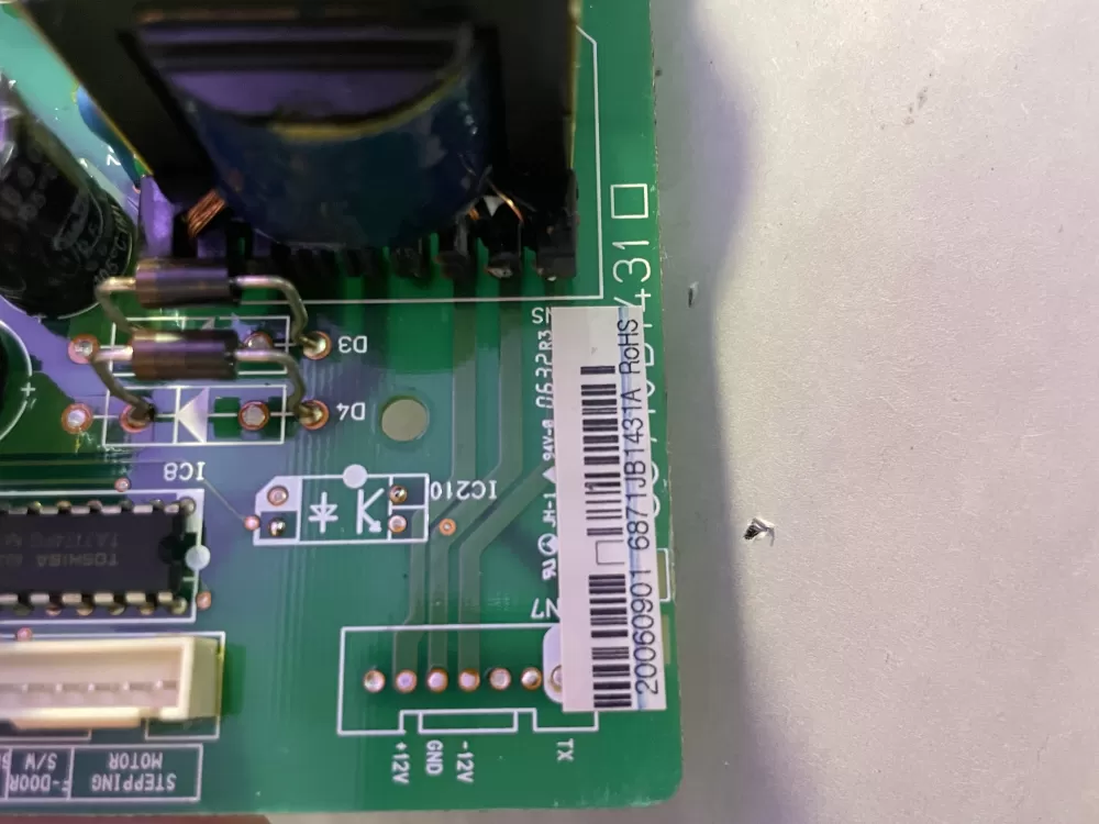 LG Kenmore AP4450216 6871JB1431A Refrigerator Control Board AZ195740 | Wm991