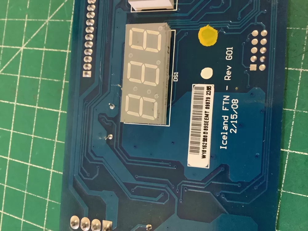 Whirlpool W10162500 Refrigerator Dispenser Control Board AZ204124 | NR334