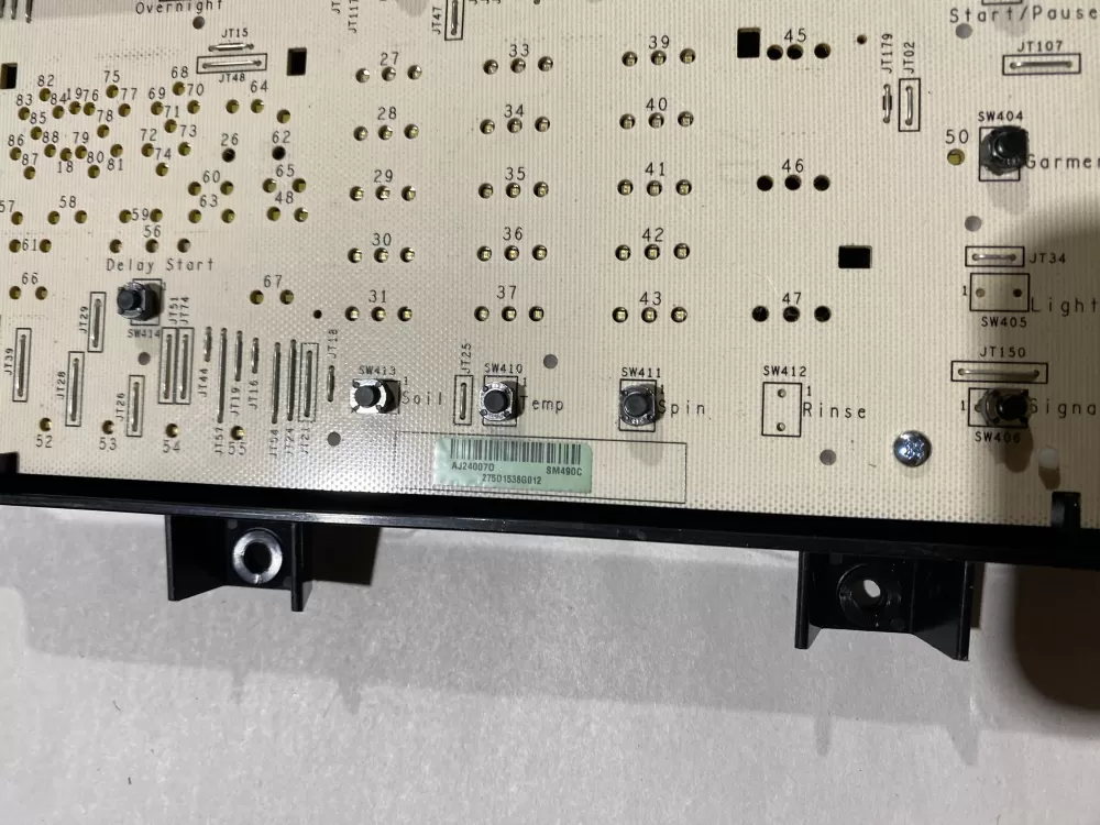 GE 275D1536G012 WE04X25572 Washer Control Board AZ127287 | BKV681
