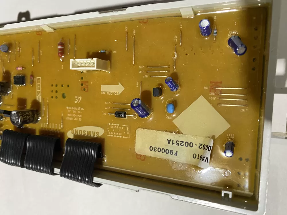 GE Samsung DC92-00251A Dryer Control Board AZ145776 | BKV761