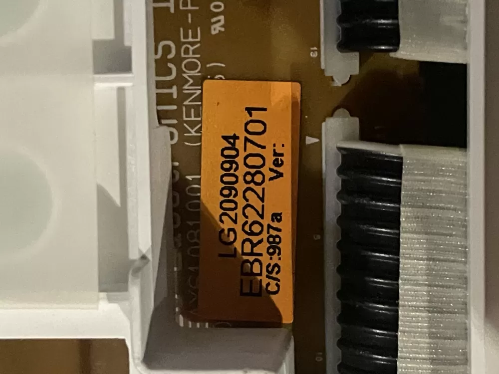 Kenmore LG Whirlpool EBR62280701 Washer Control Board AZ32727 | Wm160