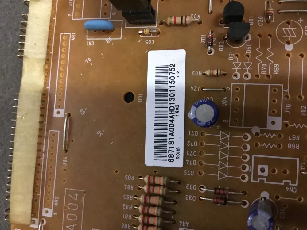 LG 687181A004A P1 6A004 Microwave Control Board AZ100691 | NR134