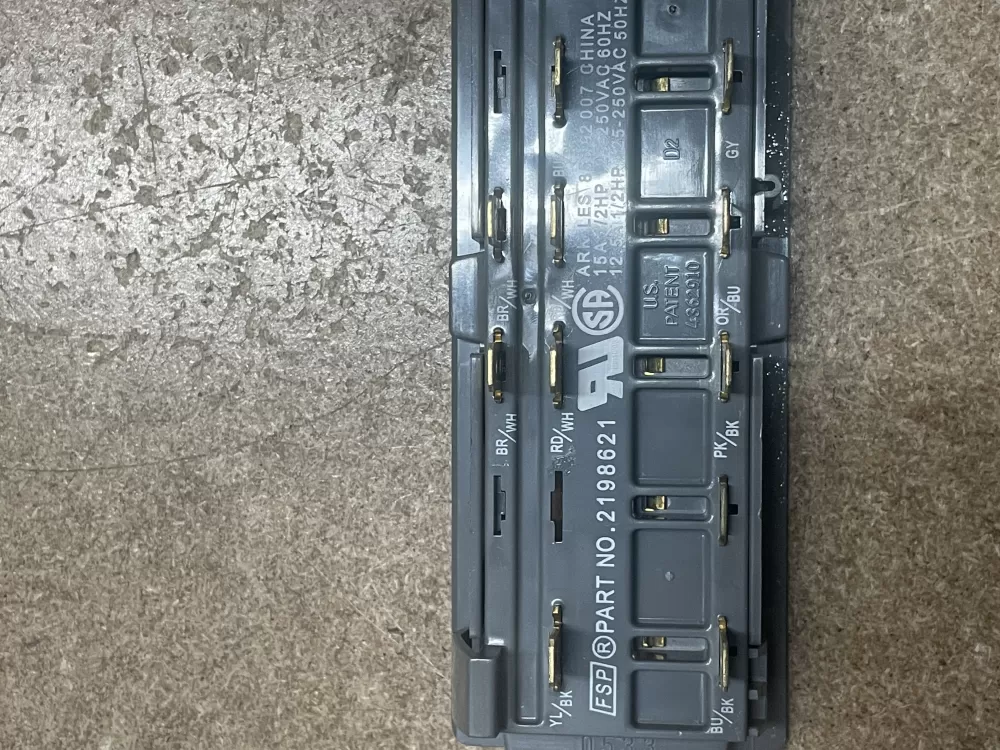 Whirlpool Maytag 2198621 Refrigerator Control Board Dispenser AZ11698 | KM1614