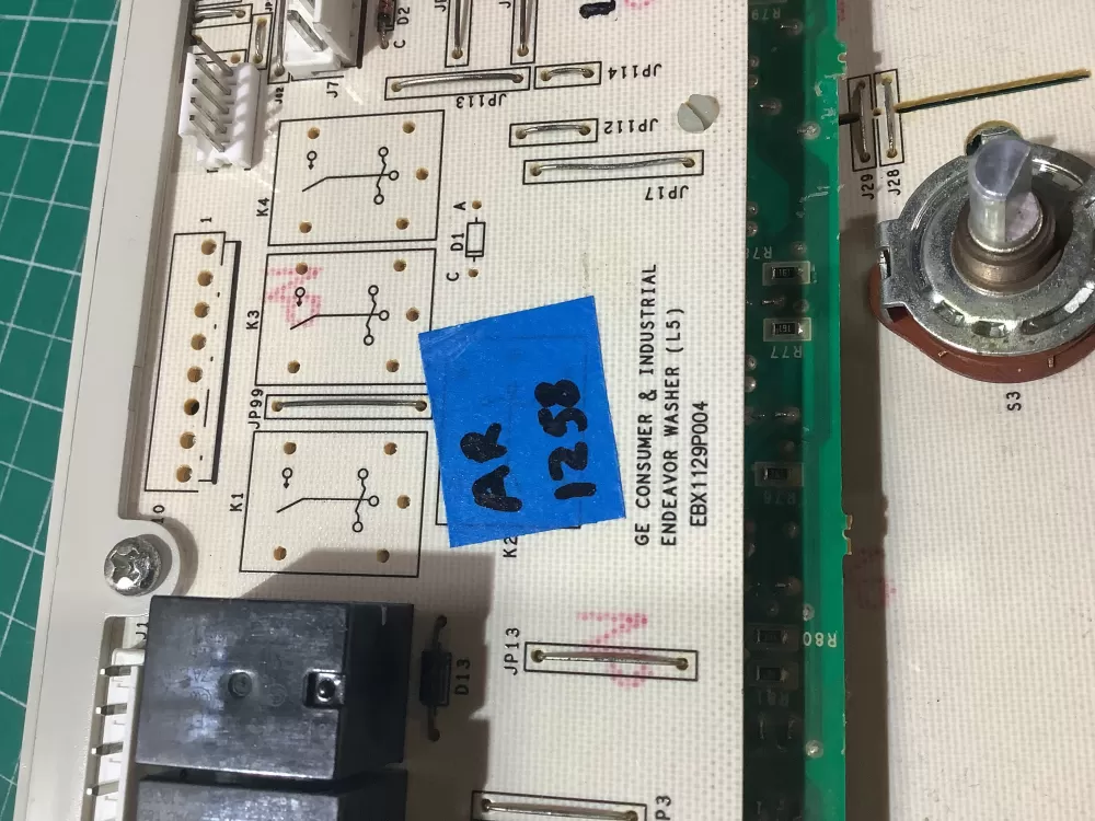GE 175D5261G040 EBX1129P004 WH12X10614 Washer Control Board AZ190517 | AR1258