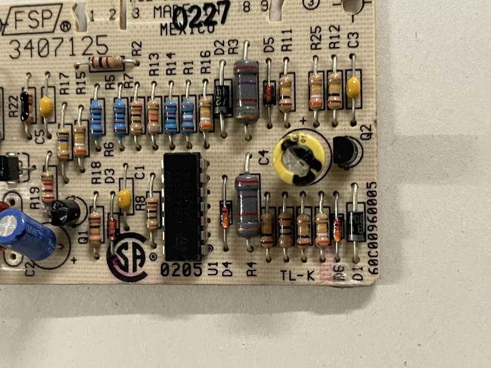 Whirlpool Control Board WP3955728 AZ143891 | KM2404