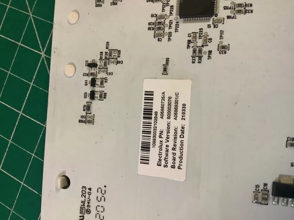 Electrolux A05860725 Refrigerator Dispenser Control Board AZ208064 | NR89