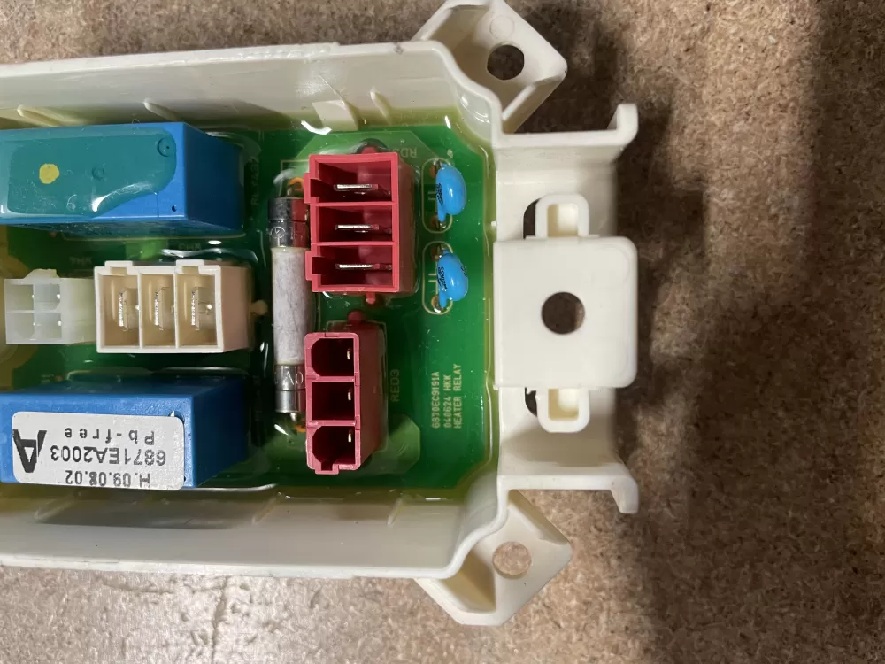 GE 6870EC9191A Washer Heater Relay Board Wh12x10286 6871ea2003a AZ4174 | KM1409