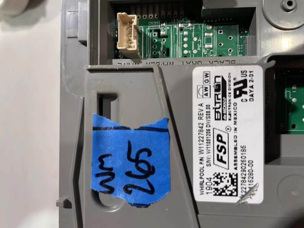 W10904714 W11087207 W11170179 Dishwasher Control Board AZ185644 | Wm265