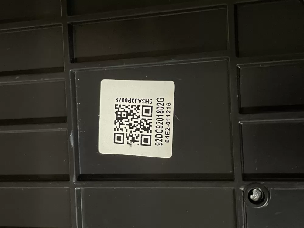 Samsung DC92 01802G DC9201802G Washer Control Board AZ50726 | Wmv461