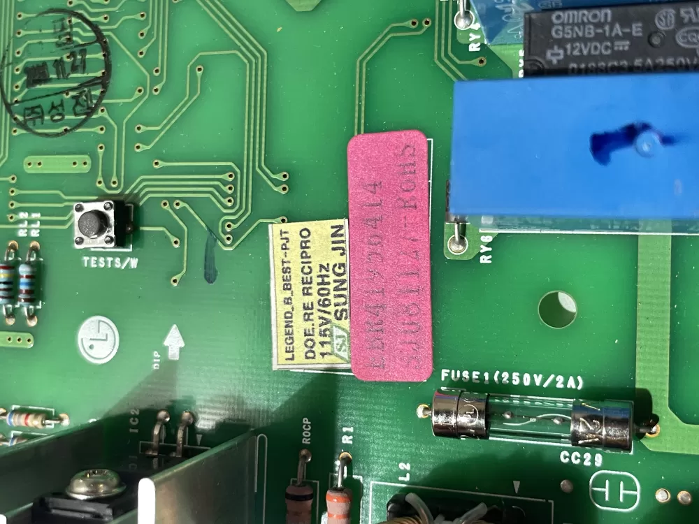 LG Kenmore ABY72909021 ABY72909023 Refrigerator Control Board AZ201517 | Wm2695