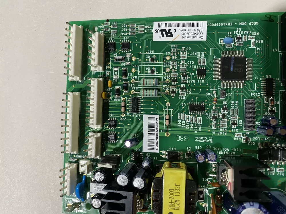 GE 225D4205G003 EBX1069P007 Refrigerator Control Board AZ139067 | BK629