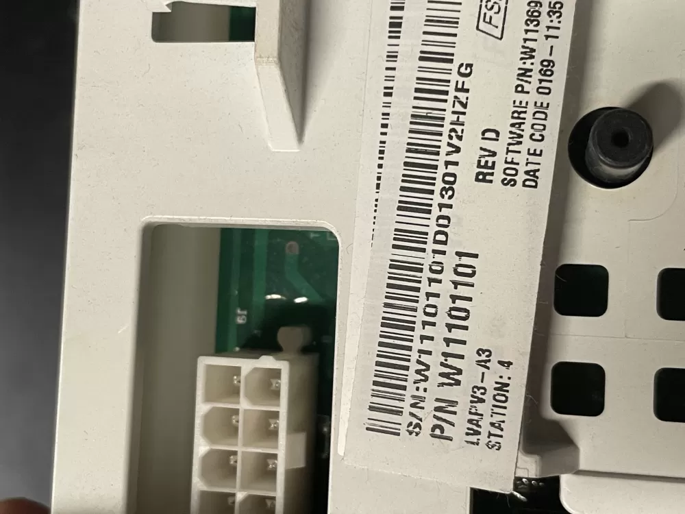 Whirlpool AP6285268 W11101101 W11170319 Washer Control Board AZ7745 | WM1038