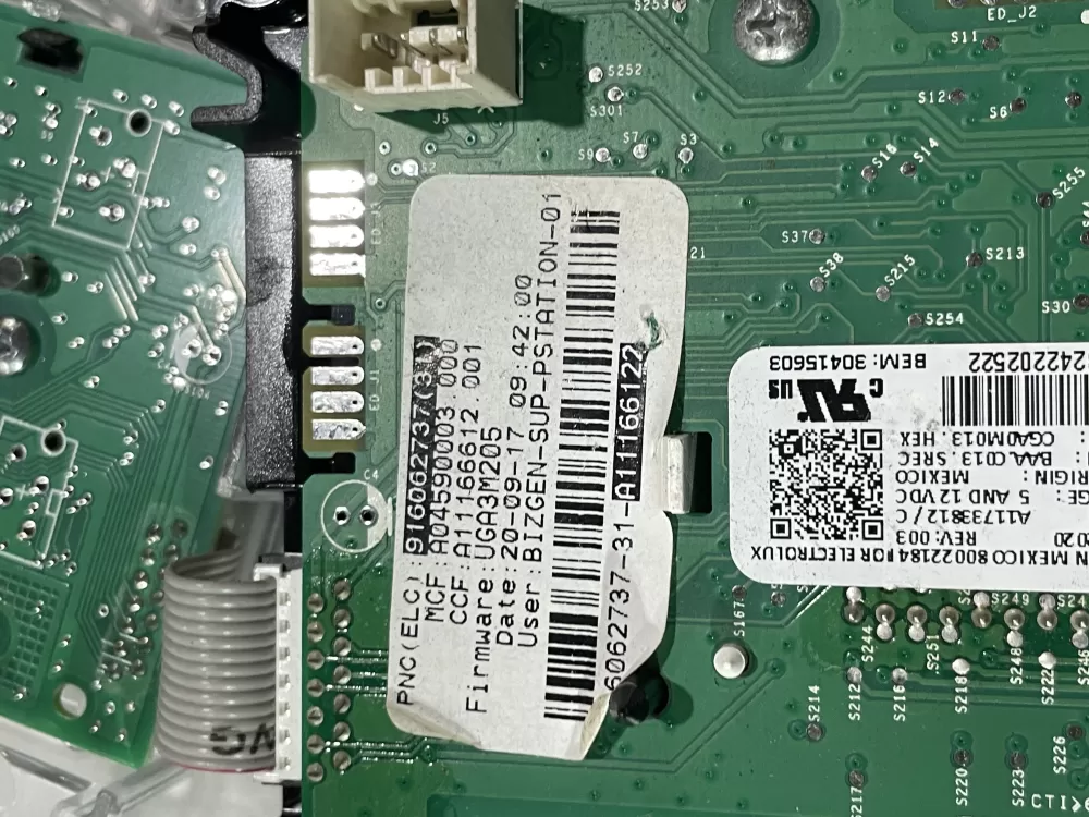 Frigidaire A11166612 Laundry Knob Control Board Assembly AZ168958 | Wm2584