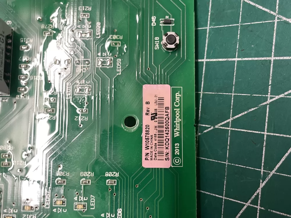 Whirlpool W10578820 W10578819 Dryer Control Board AZ211592 | Wmv933