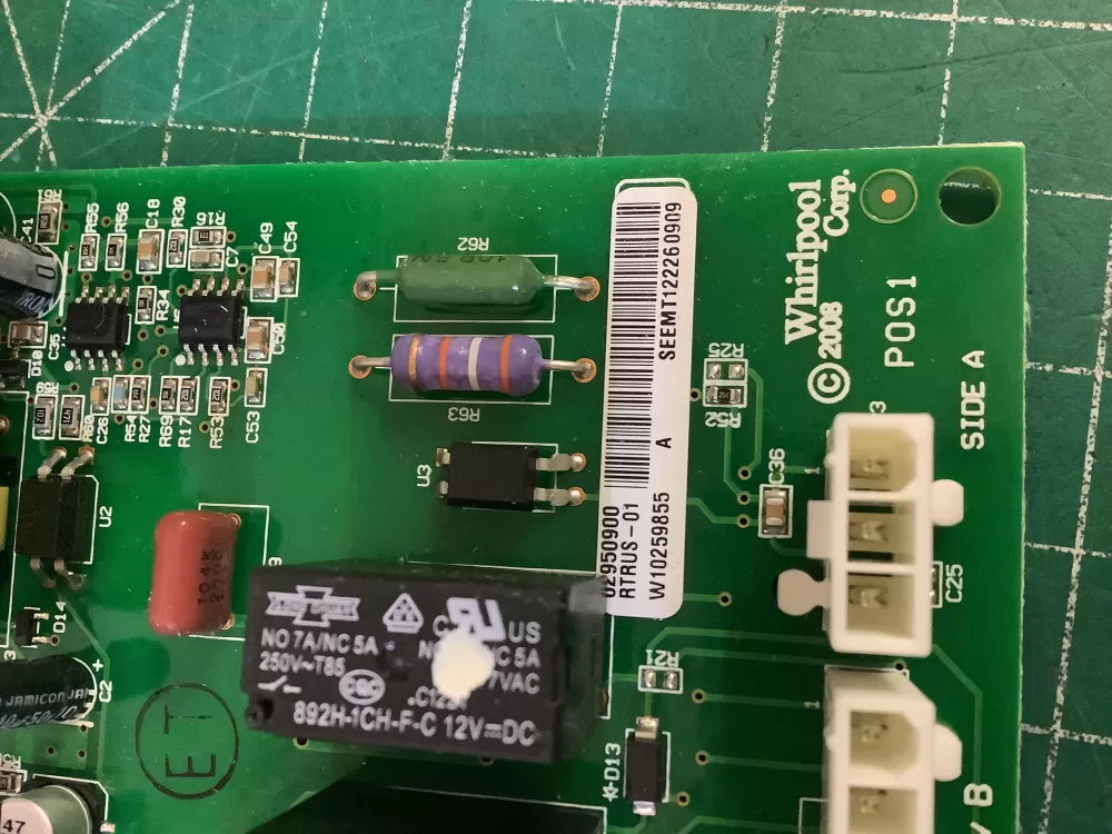 Whirlpool Maytag W10259855 Refrigerator Control Board AZ198805 | NR2769