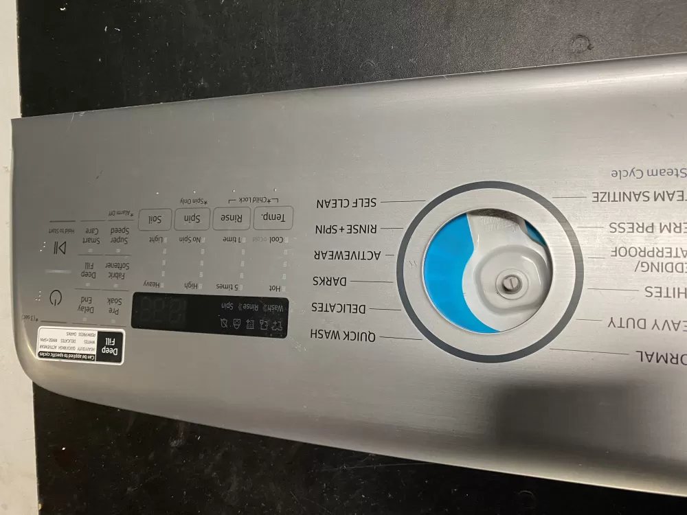 Samsung DC97-21544A AP6975579 Washer Control Panel AZ21096 | BKV97