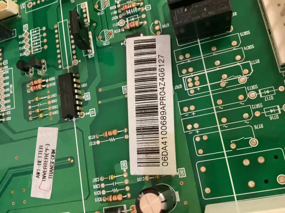 Samsung DA41 00689A Refrigerator Control Board AZ187560 | NR2750