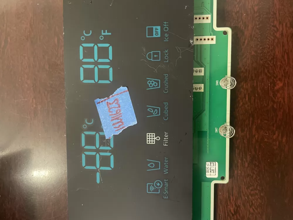 Samsung DA92 00649A Refrigerator Control Board Dispenser AZ47571 | KM1623