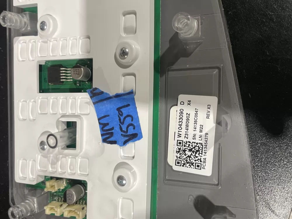 Whirlpool W10433090 W10750481 W10814583 Washer Control Panel AZ61901 | Wmv559