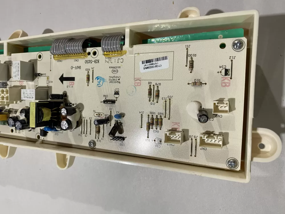 GE 17138100009645 WH12X10380 Washer Control Board AZ152561 | BKV790