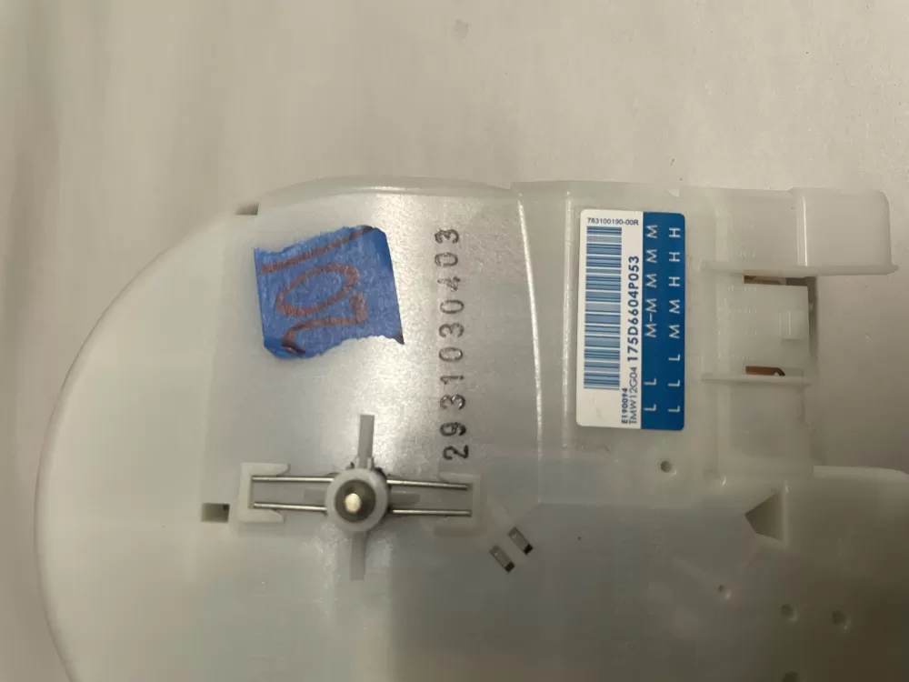 GE WH12X10527 175D6604P053 Washer Timer AZ207206 | KM20