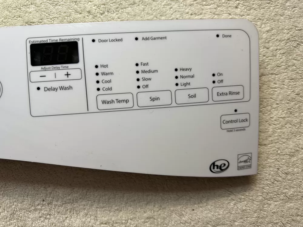Whirlpool AP6024018 W10433082 W10750475 Washer Control Panel AZ11227 | V358
