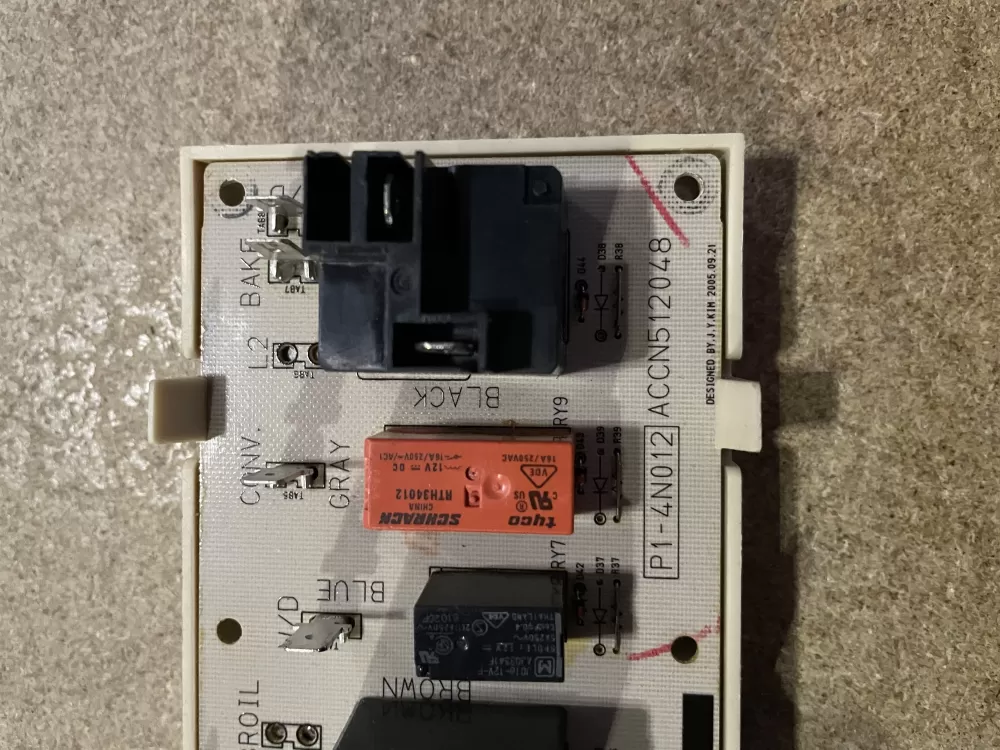 LG 6871W1N012A Range Oven Control Board Relay AZ27369 | KM210