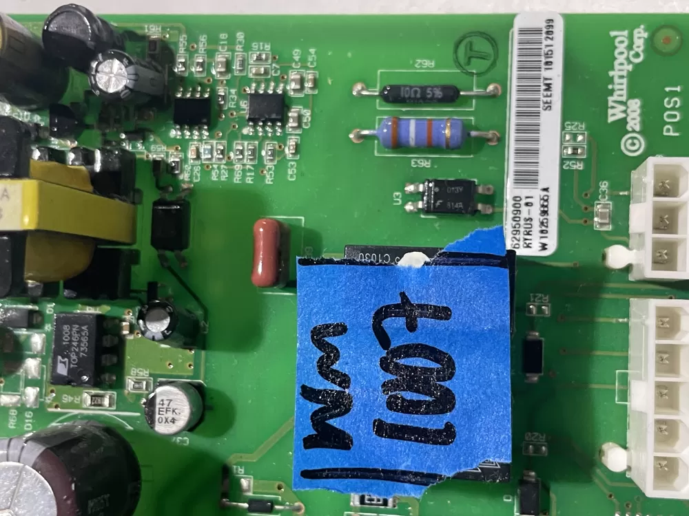 Whirlpool W10259855 W10156840 Refrigerator Control Board AZ145094 | Wm1007