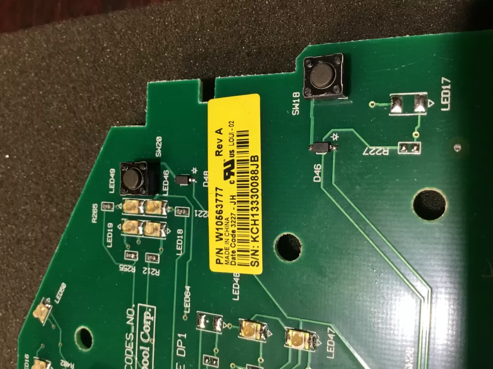 Whirlpool W10563777 Washer Control Board AZ74639 | NR1873