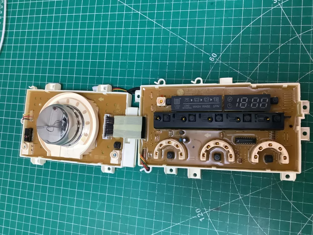 LG EBR36870711 Washer Control Board Panel User Interface