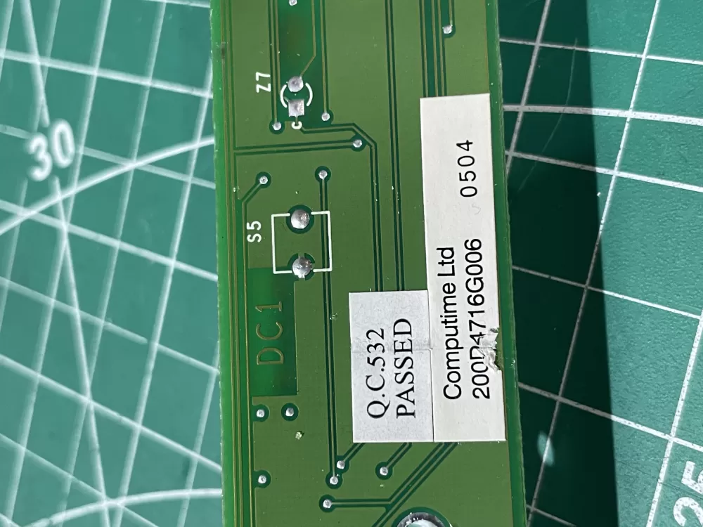GE WR55X10389 Refrigerator User Interface Control Board AZ190077 | Wm802