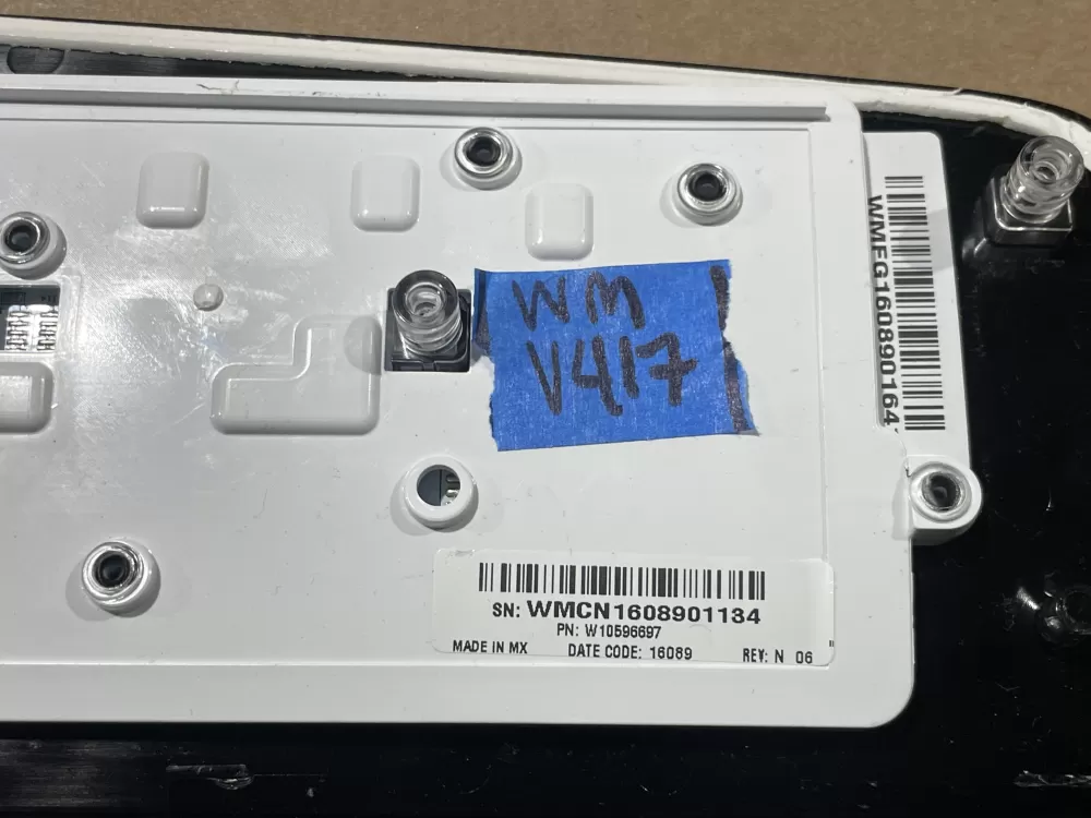 Whirlpool W10596697 W10870766 Washer Control Panel AZ84311 | Wmv417