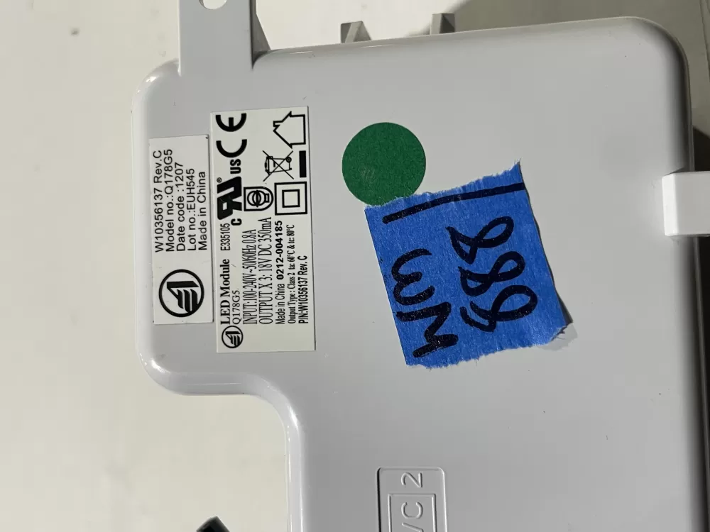 Whirlpool W11038857 Refrigerator Inverter Control Board AZ131679 | Wm888