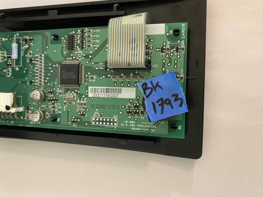 GE 200D1218G007 Refrigerator Control Board Dispenser AZ110485 | BK1793