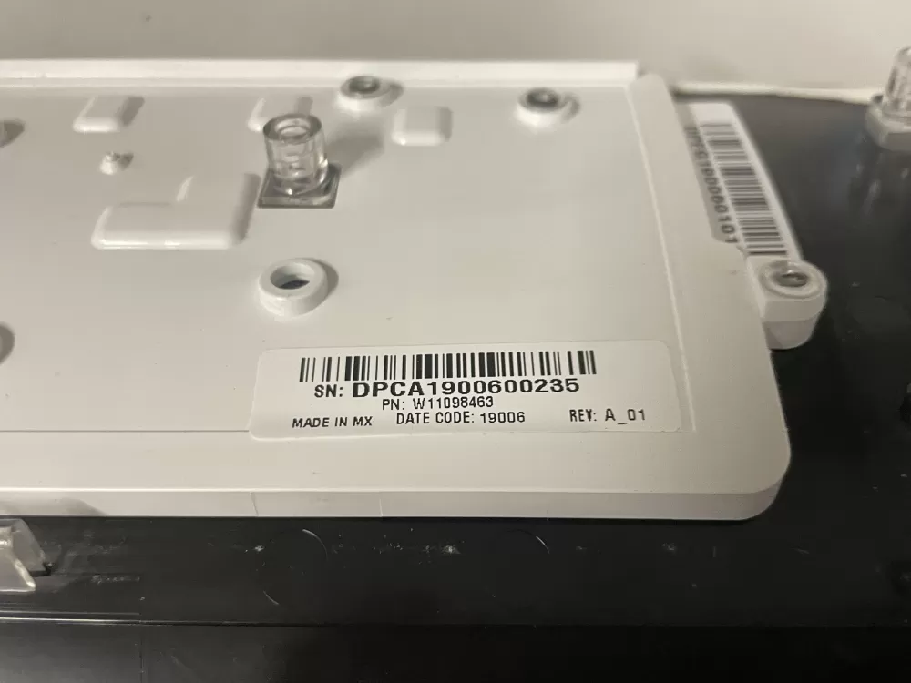 Whirlpool Cabrio W10507946 W10860919 Washer UI Control Board AZ225226 | Wmv978