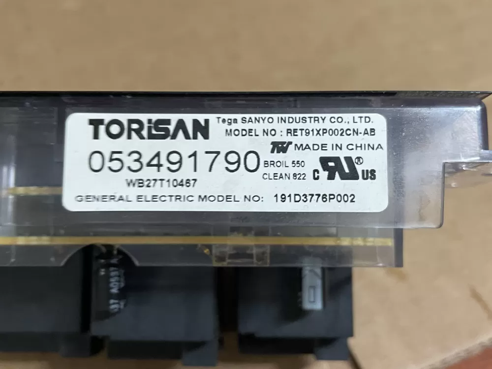Kenmore Hotpoint GE WB27K10214 Range Control Board AZ99038 | Wm1330