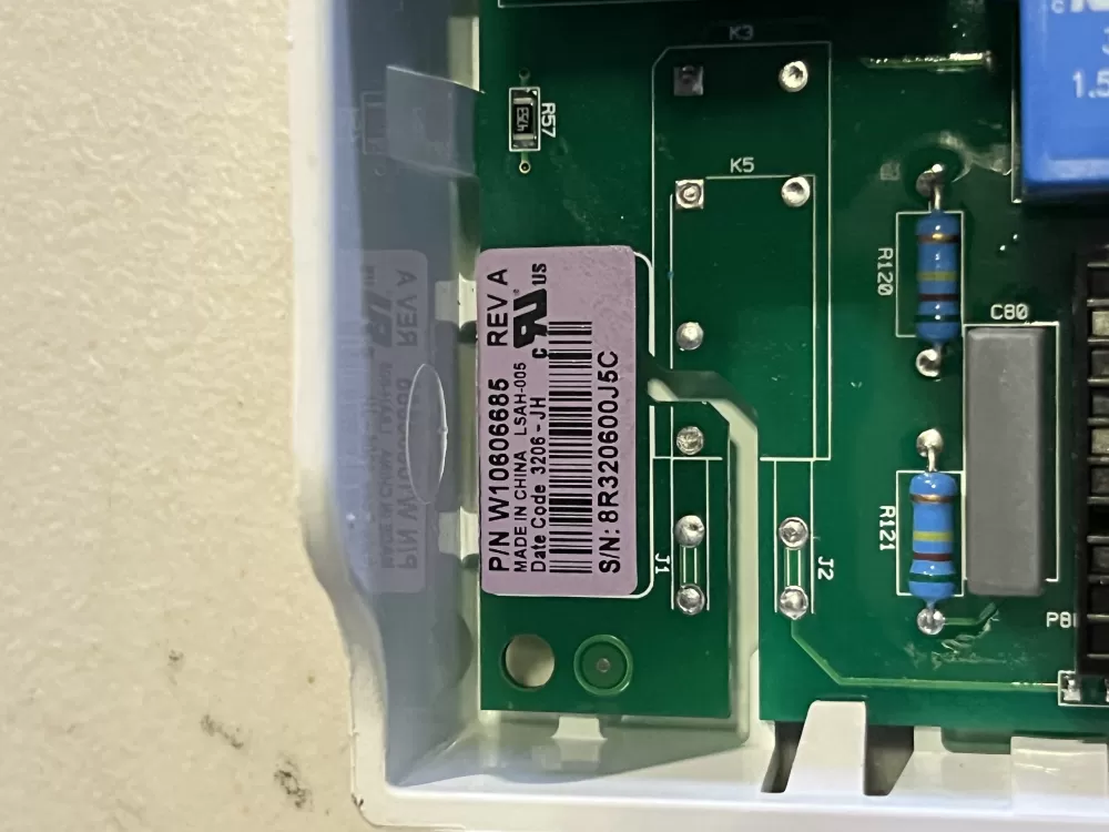 Kenmore  WPW10606685 PS11756711 Dryer Control Board AZ43765 | 1752