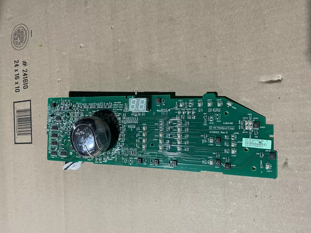 Whirlpool W10297397 WPW10297397 PS11752324 Washer Control Board