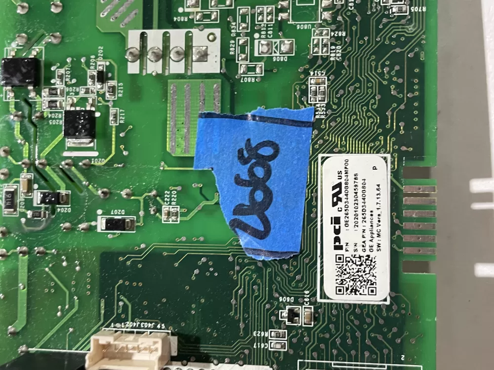 GE 265D3440G804 Dishwasher Control Board AZ186596 | Wm2668