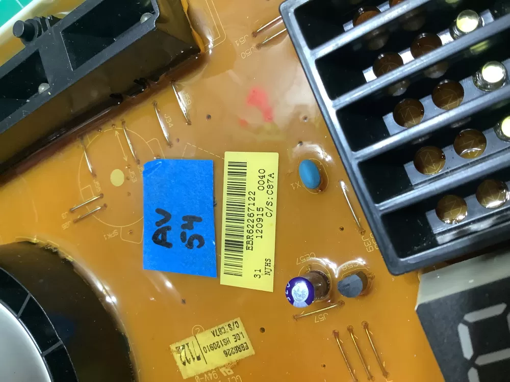 LG EBR62267117 EBR62267122 PS7792454 Washer Control Board AZ186506 | AV54