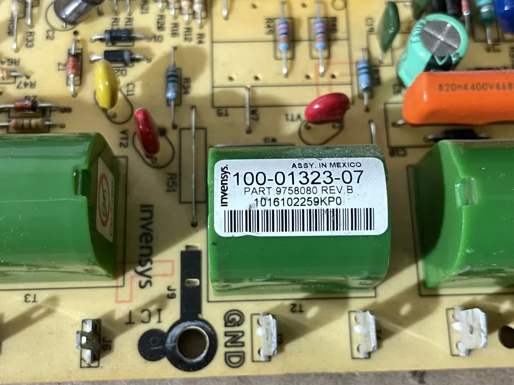 Whirlpool Amana 100 01323 07 9758080 Range Control Board AZ95306 | Wm1921
