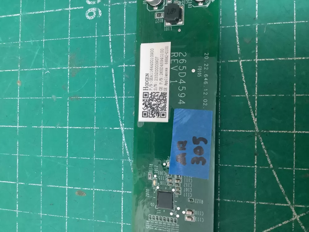 GE 265D4594G100 Dishwasher UI Control Board AZ226041 | AR305