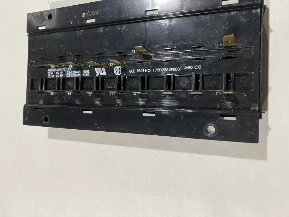 GE WH12X1036 175d2554p003 Washer Switch AZ184708 | BK354